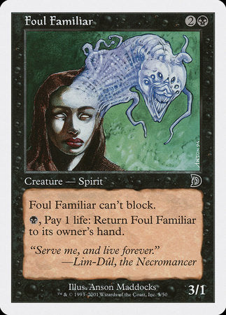 Foul Familiar [Deckmasters] | Exor Games Truro