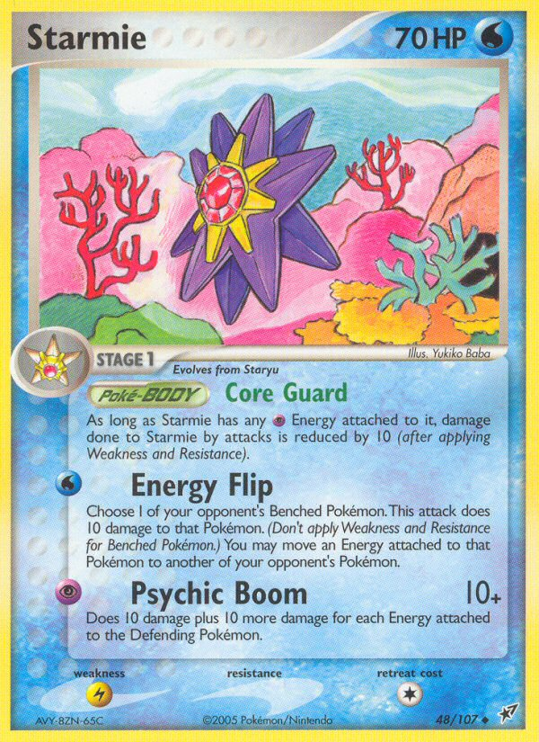 Starmie (48/107) [EX: Deoxys] | Exor Games Truro