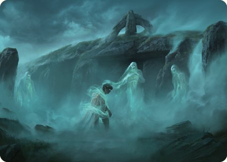 Fog on the Barrow-Downs Art Card [The Lord of the Rings: Tales of Middle-earth Art Series] | Exor Games Truro