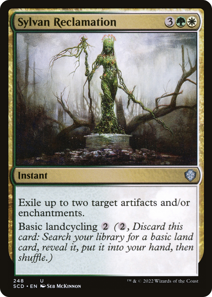 Sylvan Reclamation [Starter Commander Decks] | Exor Games Truro