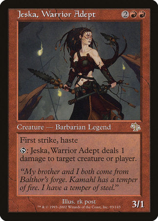 Jeska, Warrior Adept [Judgment] | Exor Games Truro