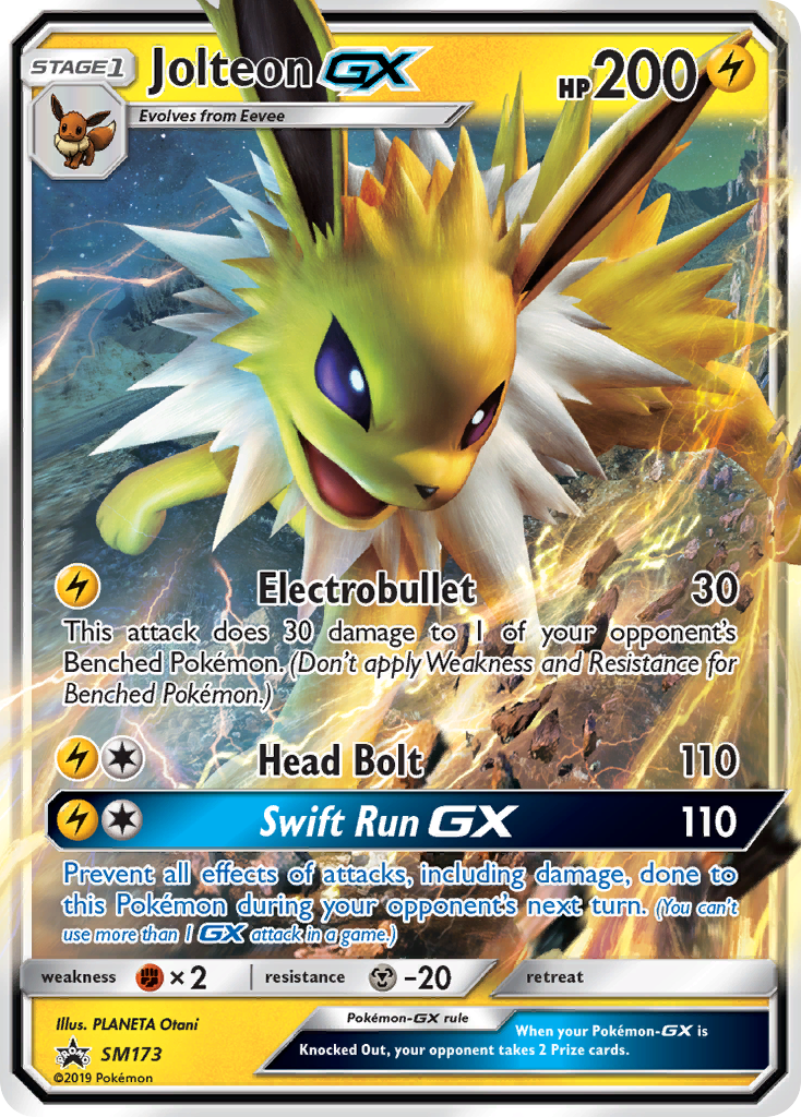 Jolteon GX (SM173) [Sun & Moon: Black Star Promos] | Exor Games Truro