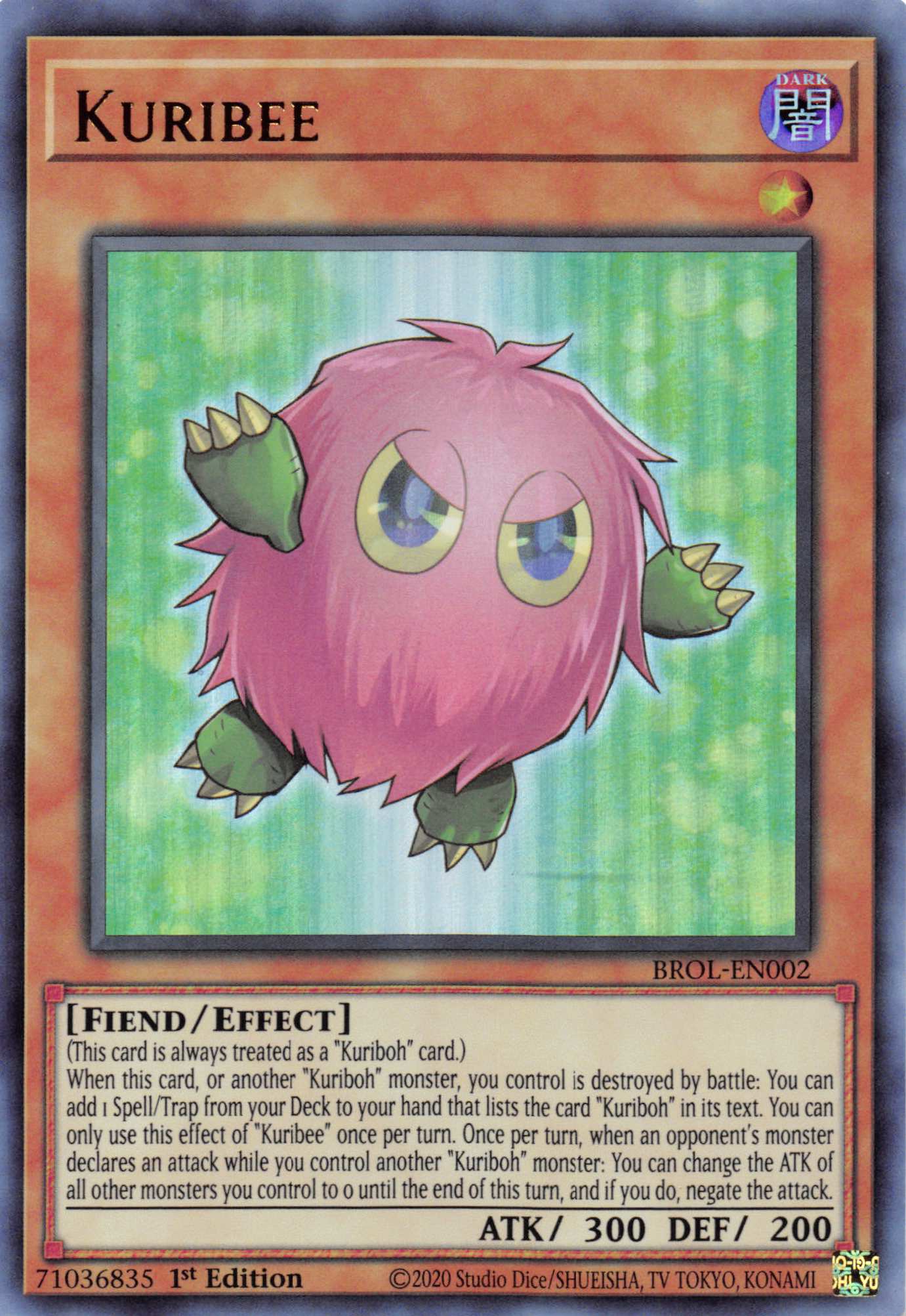 Kuribee [BROL-EN002] Ultra Rare | Exor Games Truro
