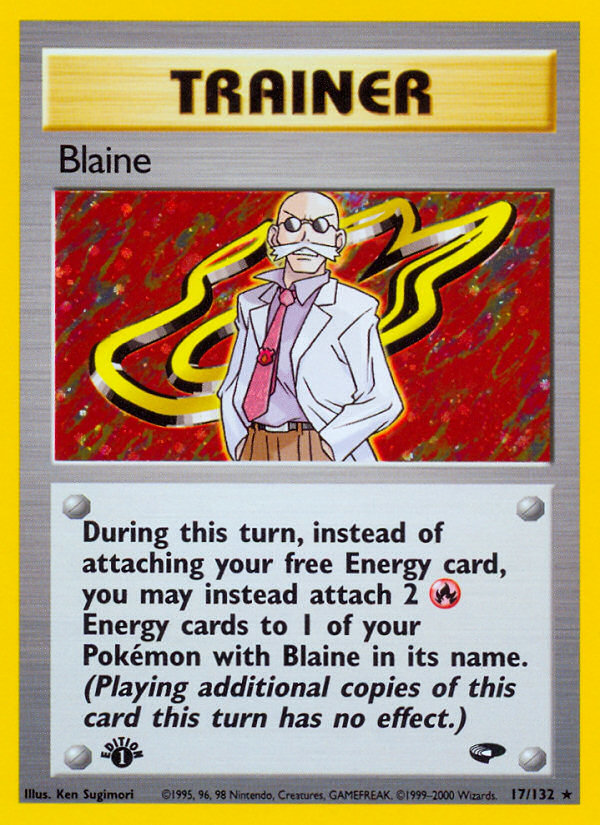 Blaine (17/132) [Gym Challenge 1st Edition] | Exor Games Truro