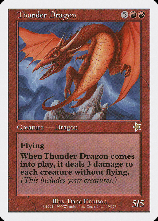 Thunder Dragon [Starter 1999] | Exor Games Truro