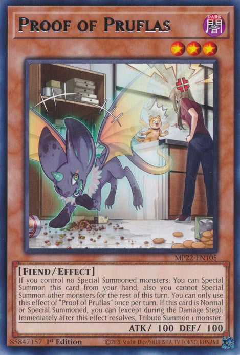 Proof of Pruflas [MP22-EN105] Rare | Exor Games Truro