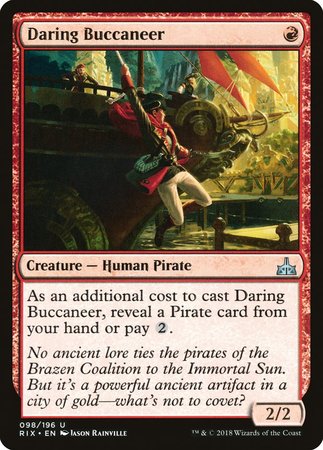 Daring Buccaneer [Rivals of Ixalan] | Exor Games Truro