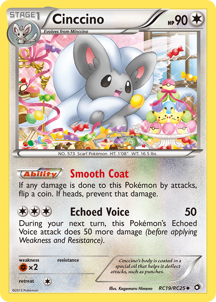 Cinccino (RC19/RC25) [Black & White: Legendary Treasures] | Exor Games Truro