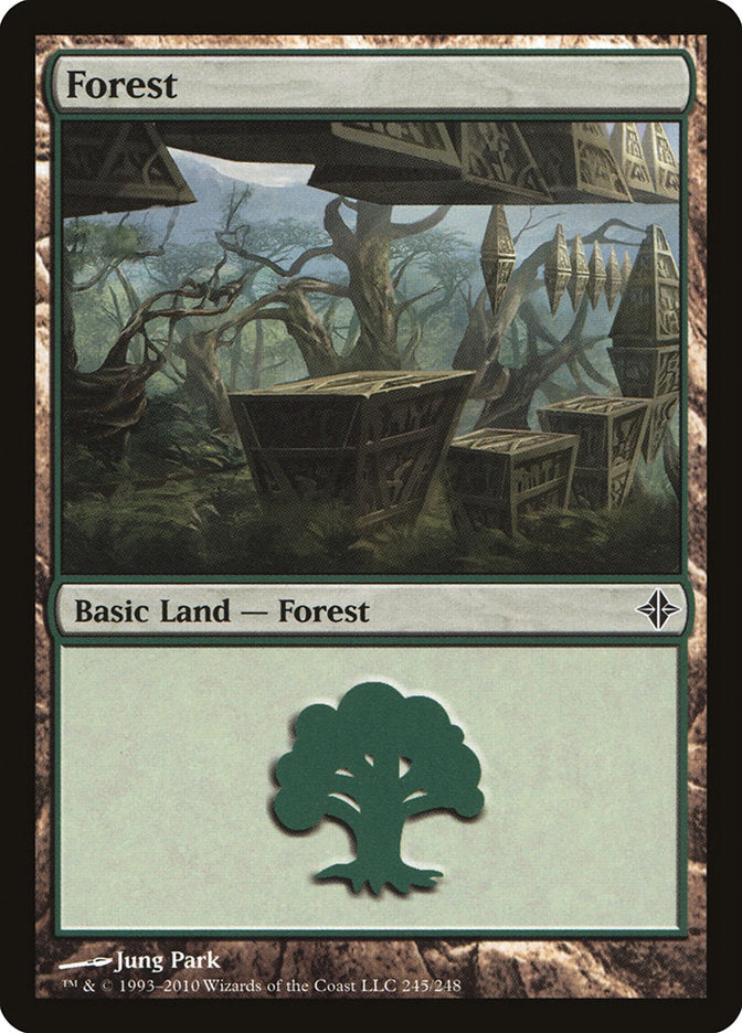 Forest (245) [Rise of the Eldrazi] | Exor Games Truro