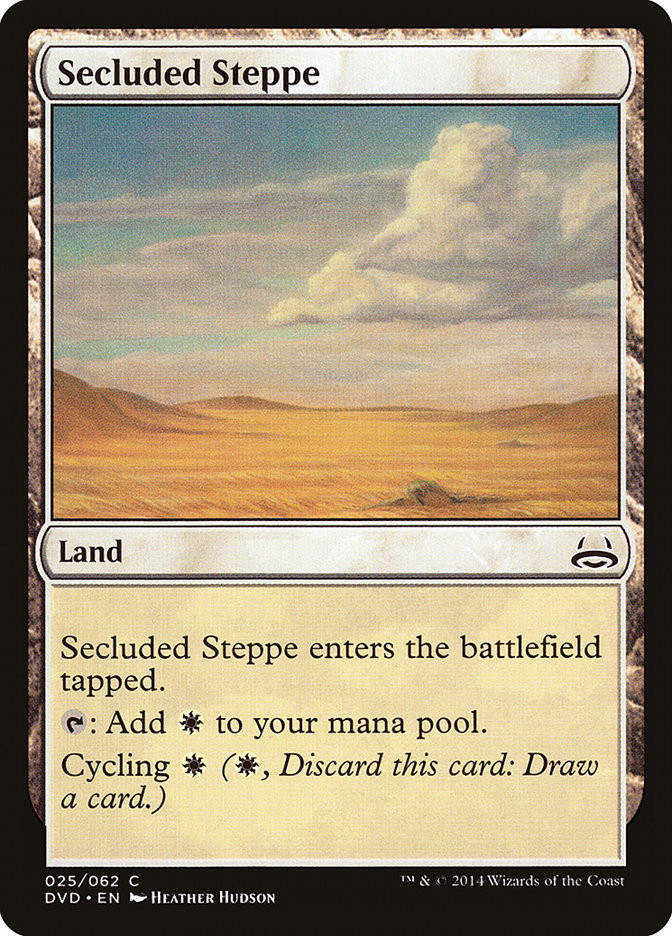 Secluded Steppe (Divine vs. Demonic) [Duel Decks Anthology] | Exor Games Truro