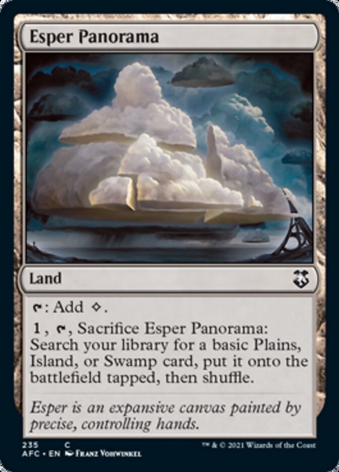 Esper Panorama [Dungeons & Dragons: Adventures in the Forgotten Realms Commander] | Exor Games Truro