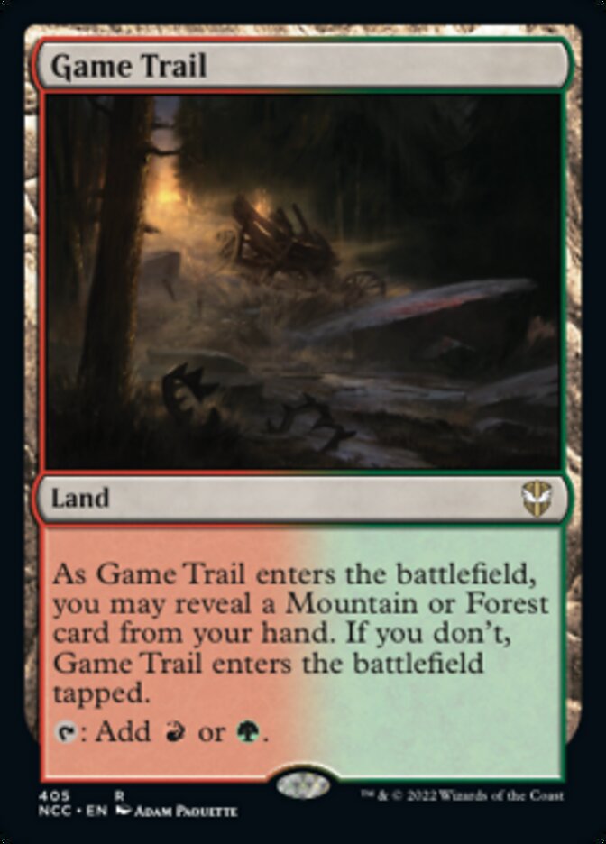 Game Trail [Streets of New Capenna Commander] | Exor Games Truro