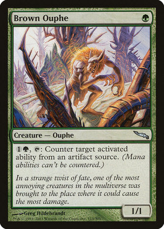 Brown Ouphe [Mirrodin] | Exor Games Truro