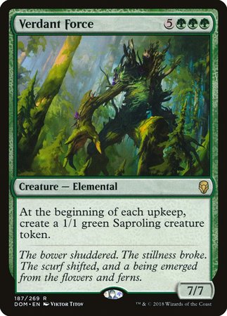 Verdant Force [Dominaria] | Exor Games Truro