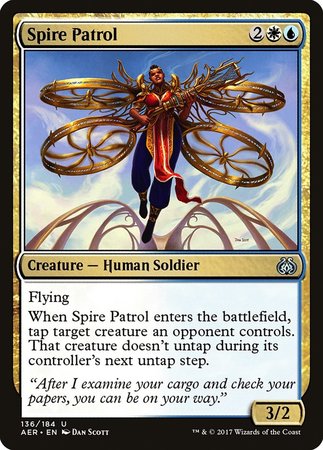 Spire Patrol [Aether Revolt] | Exor Games Truro