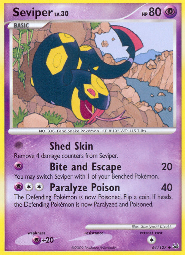 Seviper (61/127) [Platinum: Base Set] | Exor Games Truro