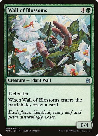 Wall of Blossoms [Commander Anthology] | Exor Games Truro