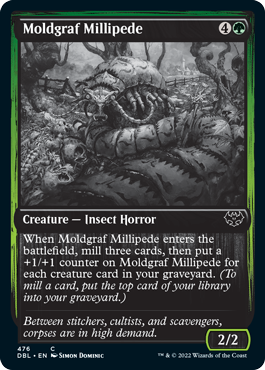 Moldgraf Millipede [Innistrad: Double Feature] | Exor Games Truro