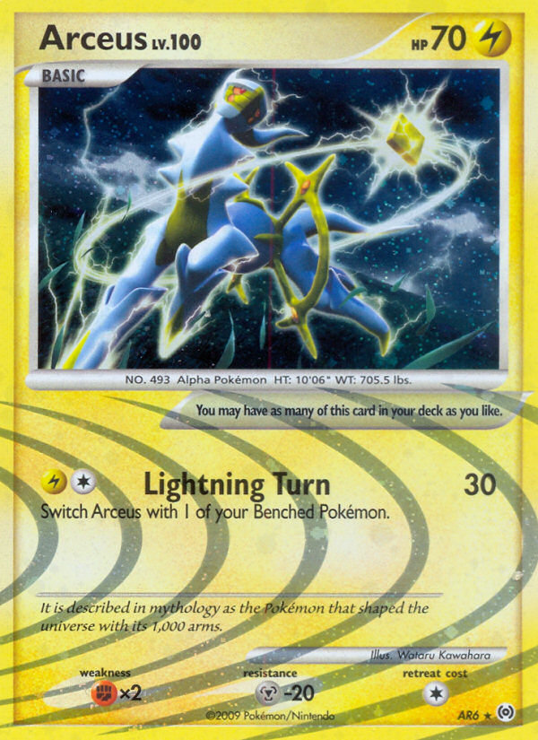 Arceus (AR6) [Platinum: Arceus] | Exor Games Truro