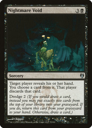 Nightmare Void [Duel Decks: Izzet vs. Golgari] | Exor Games Truro