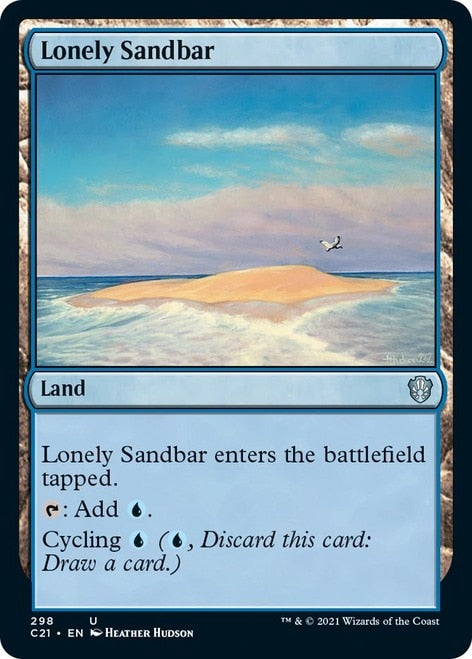 Lonely Sandbar [Commander 2021] | Exor Games Truro
