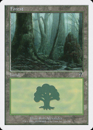 Forest (329) [Seventh Edition] | Exor Games Truro