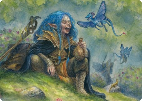 Feywild Trickster Art Card [Dungeons & Dragons: Adventures in the Forgotten Realms Art Series] | Exor Games Truro