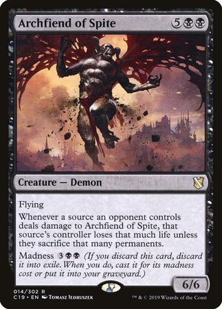 Archfiend of Spite [Commander 2019] | Exor Games Truro