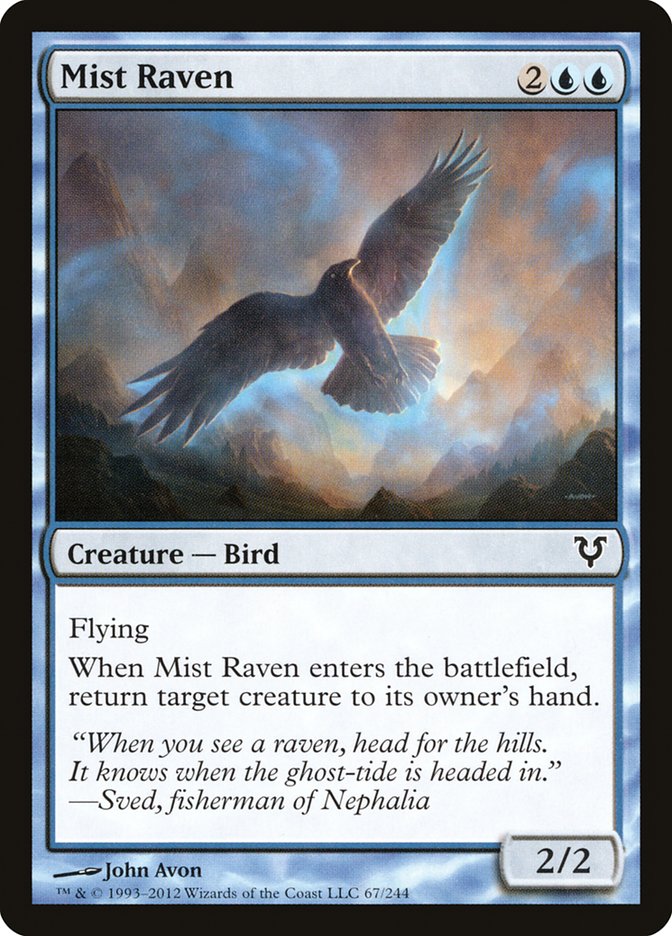 Mist Raven [Avacyn Restored] | Exor Games Truro