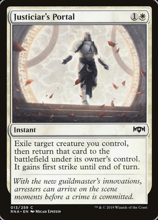 Justiciar's Portal [Ravnica Allegiance] | Exor Games Truro
