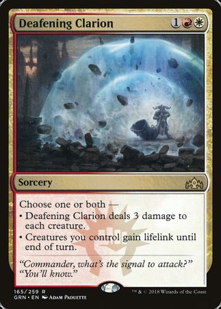 Deafening Clarion [Guilds of Ravnica] | Exor Games Truro