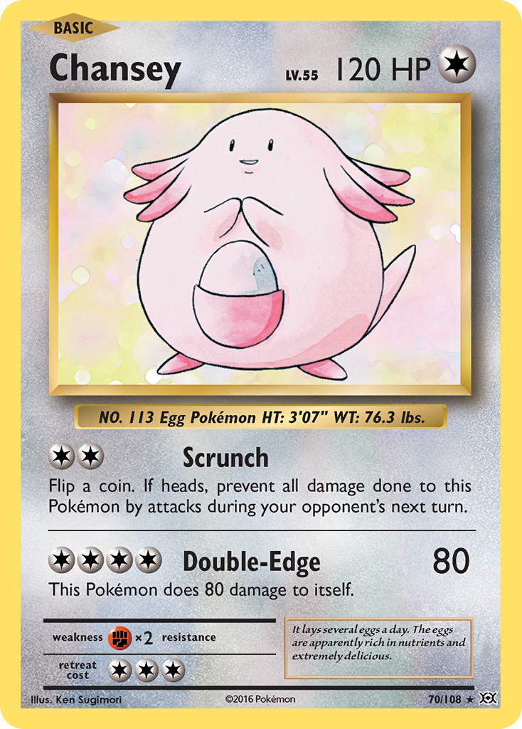 Chansey (70/108) [XY: Evolutions] | Exor Games Truro