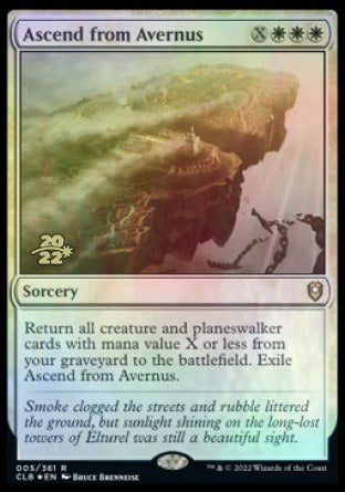 Ascend from Avernus [Commander Legends: Battle for Baldur's Gate Prerelease Promos] | Exor Games Truro