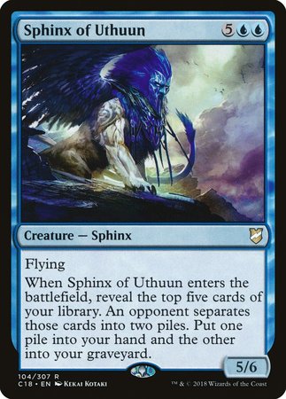 Sphinx of Uthuun [Commander 2018] | Exor Games Truro