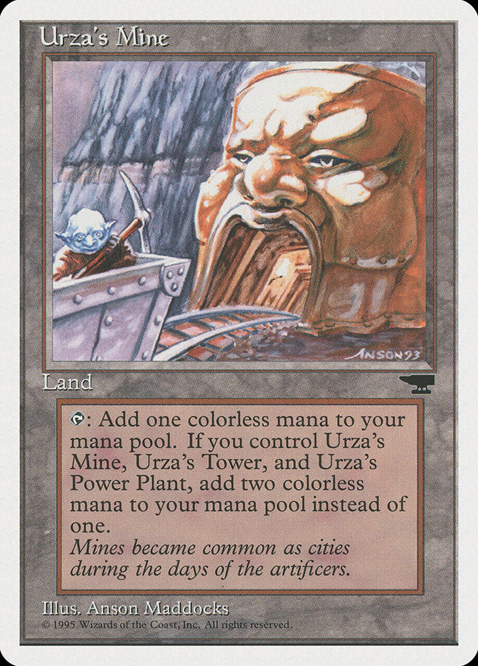 Urza's Mine (Mine Cart Entering Mouth) [Chronicles] | Exor Games Truro