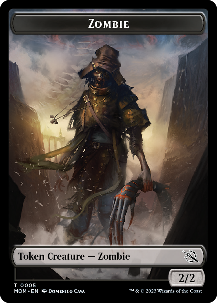 Zombie Token [March of the Machine Tokens] | Exor Games Truro