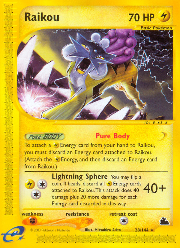 Raikou (28/144) [Skyridge] | Exor Games Truro