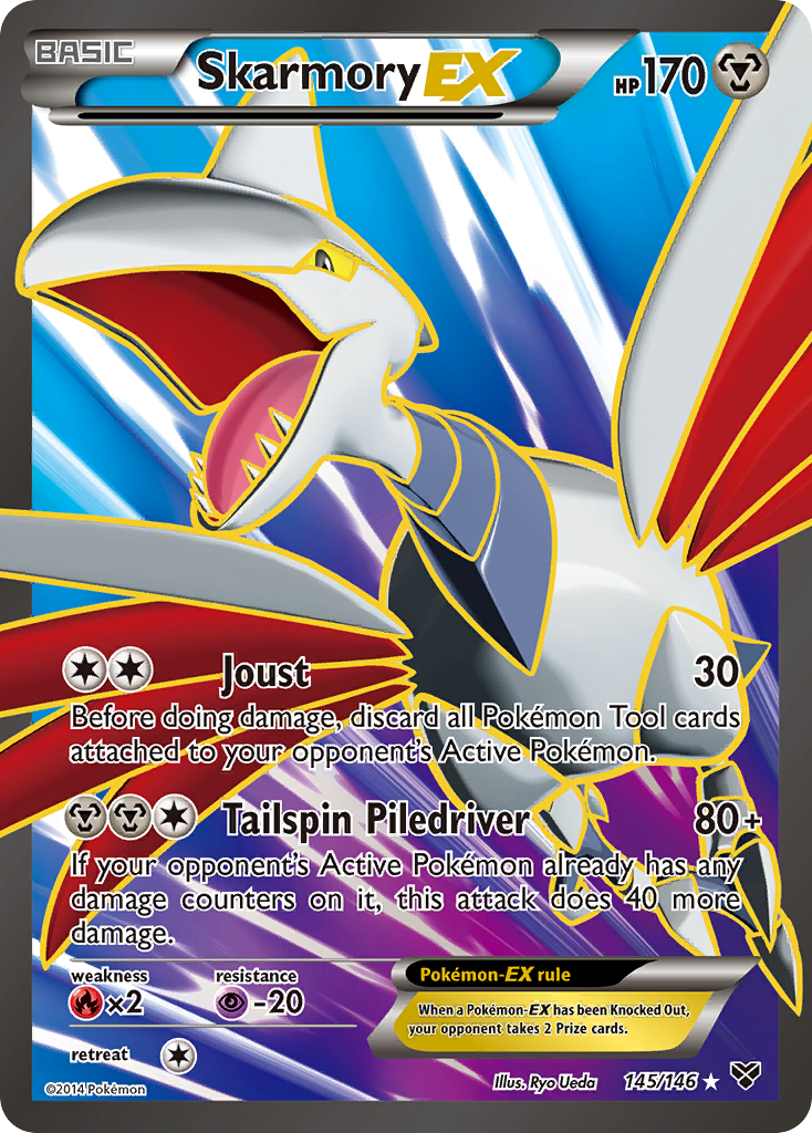 Skarmory EX (145/146) [XY: Base Set] | Exor Games Truro