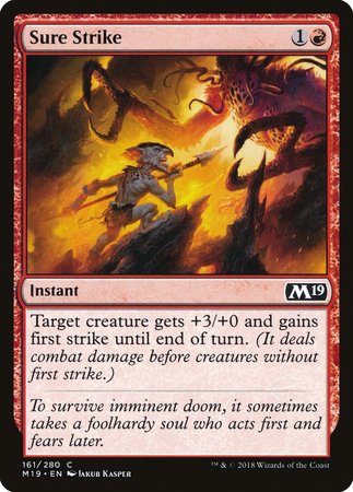 Sure Strike [Core Set 2019] | Exor Games Truro