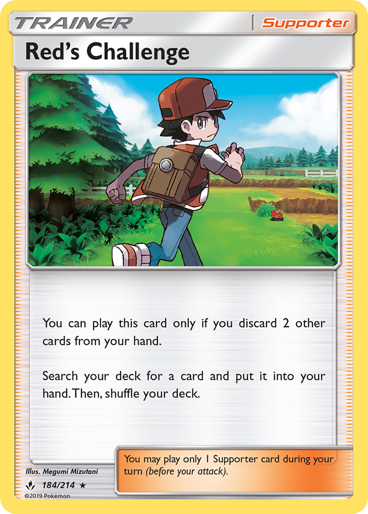 Red's Challenge (184/214) [Sun & Moon: Unbroken Bonds] | Exor Games Truro