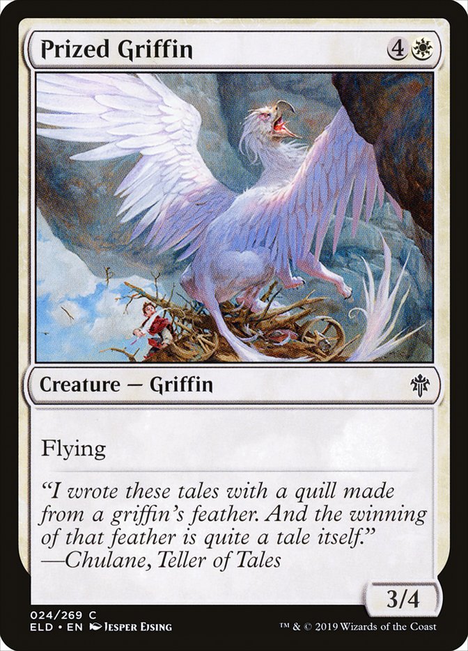 Prized Griffin [Throne of Eldraine] | Exor Games Truro