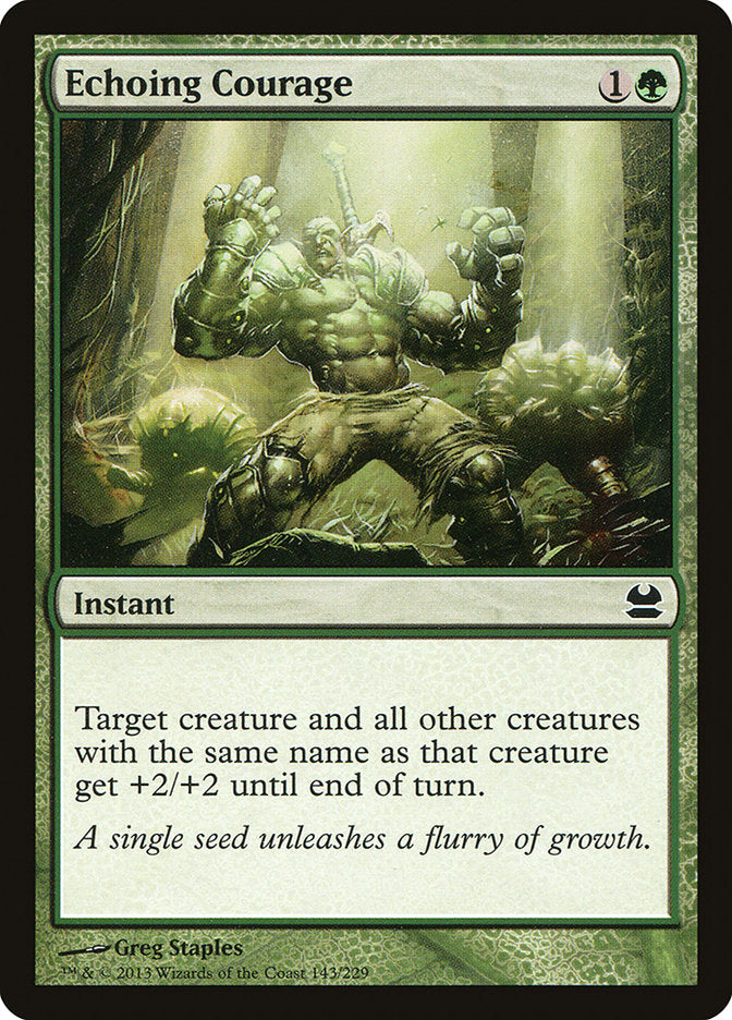 Echoing Courage [Modern Masters] | Exor Games Truro