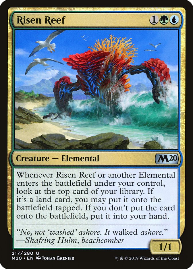 Risen Reef [Core Set 2020] | Exor Games Truro