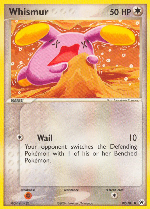 Whismur (82/101) [EX: Hidden Legends] | Exor Games Truro