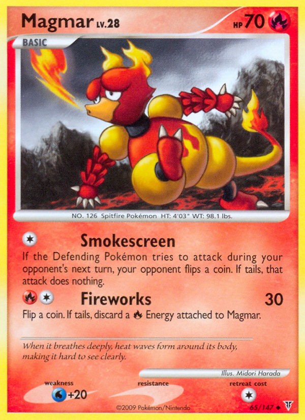 Magmar (65/147) [Platinum: Supreme Victors] | Exor Games Truro