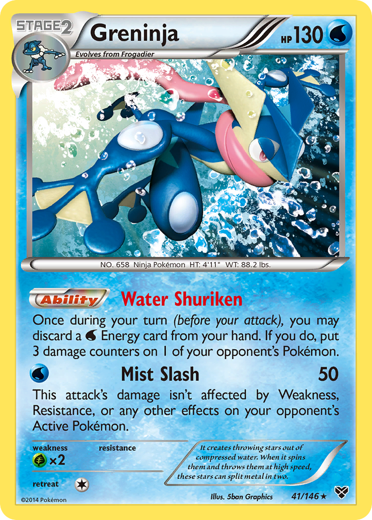 Greninja (41/146) [XY: Base Set] | Exor Games Truro