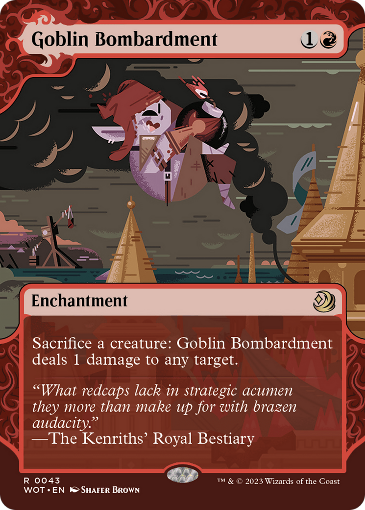 Goblin Bombardment [Wilds of Eldraine: Enchanting Tales] | Exor Games Truro