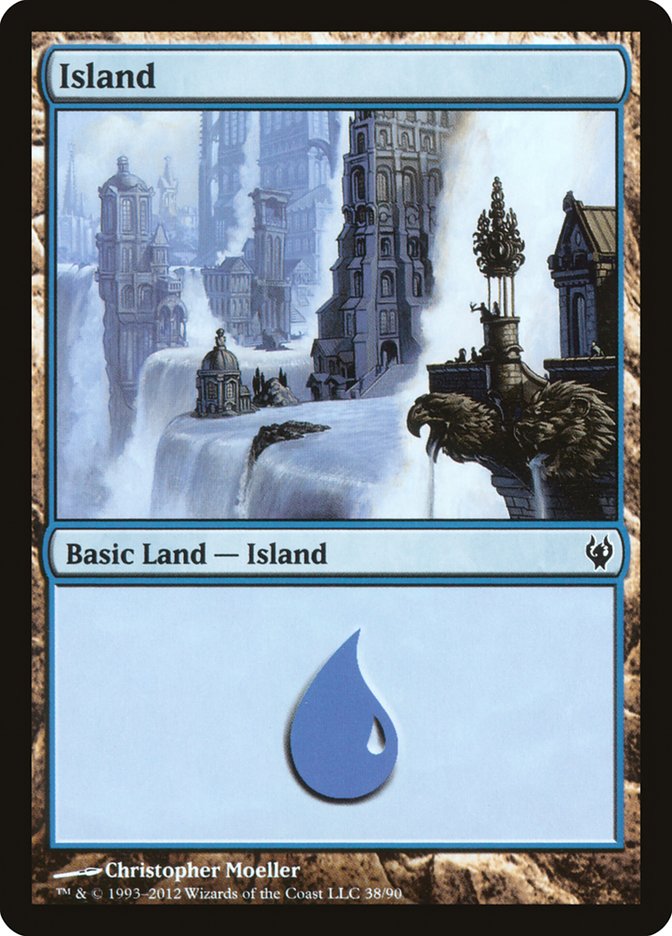 Island (38) [Duel Decks: Izzet vs. Golgari] | Exor Games Truro