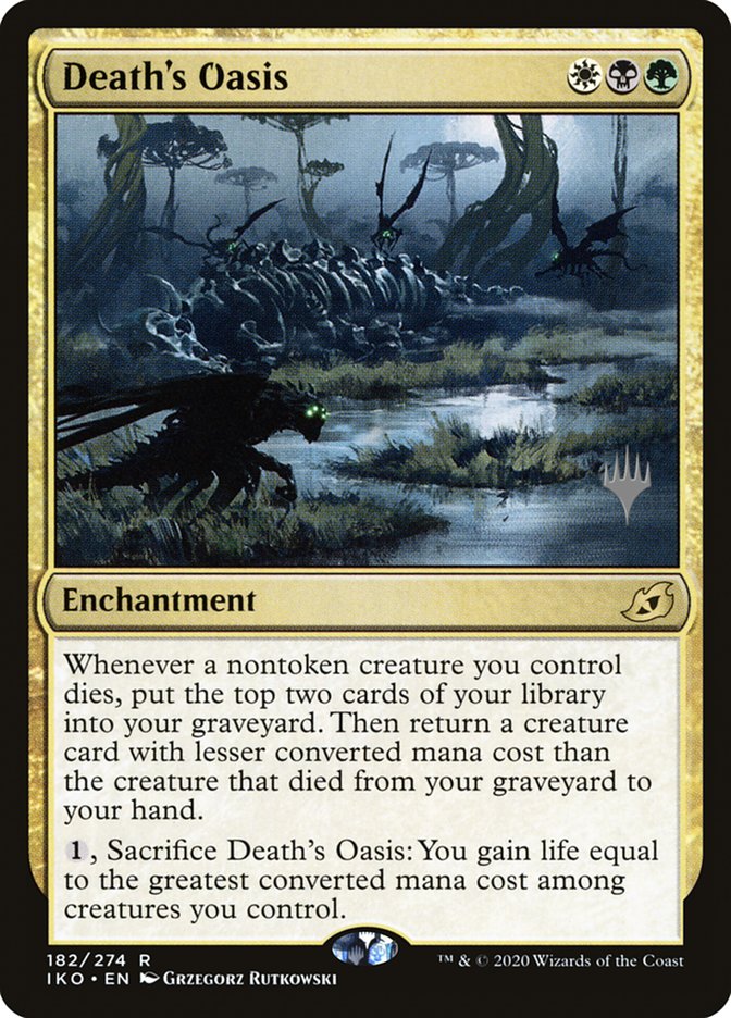 Death's Oasis (Promo Pack) [Ikoria: Lair of Behemoths Promos] | Exor Games Truro