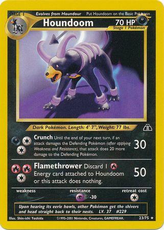 Houndoom (23/75) [Neo Discovery Unlimited] | Exor Games Truro